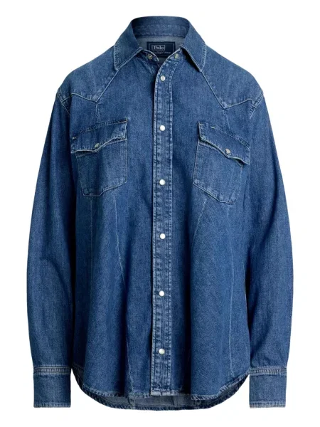 Căciulă Polo Ralph Lauren cu broderie cu dungi cowboy roșu