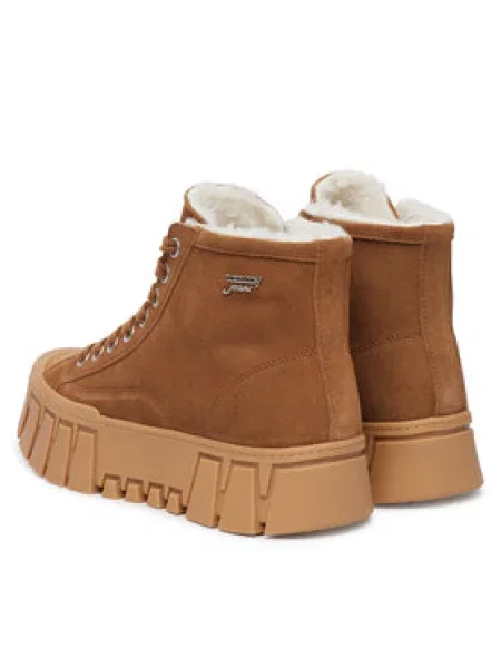Tommy Jeans Bakancs Tjw Platform Sneaker Mc Wl barna