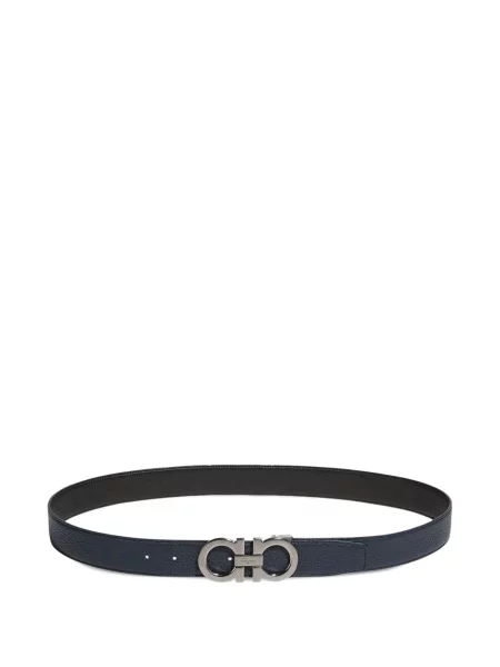 Curea Ferragamo din piele albastru