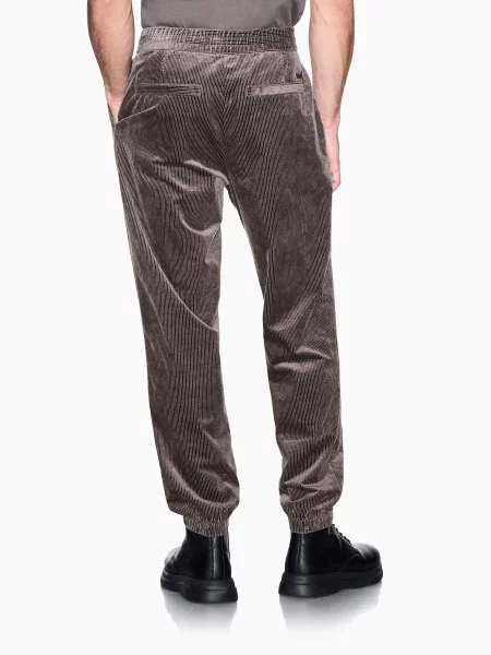Джогери Armani Exchange бавовна/еластан коричневий