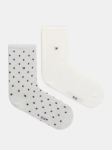 Чорапи Tommy Hilfiger 2 чифта черно