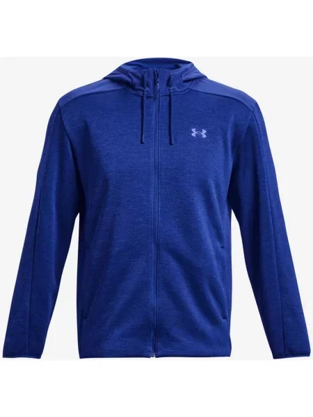 Kurtka z kapturem Under Armour Essential Swacket w kolorze granatowym M niebieska