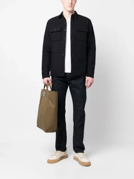 Džinsai Ralph Lauren Rrl penkių kišenių dizainas mėlyna