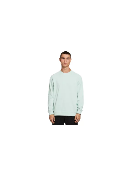 Dedicated Sweatshirt Malmoe Base Mint Mężczyźni Koszulki Dedicated Size: L zielony
