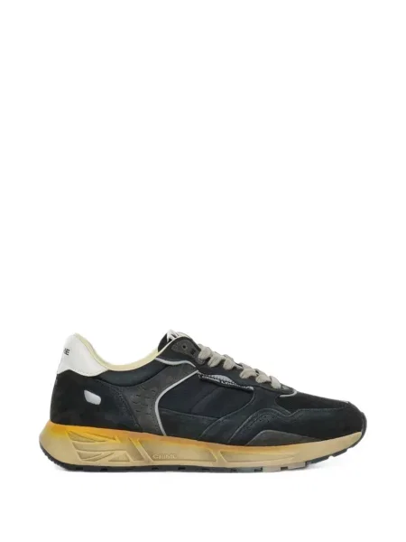 Sneakerși Crime London cu autograf negru