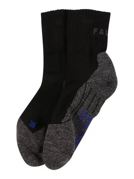 FALKE Șosete sport gri negru
