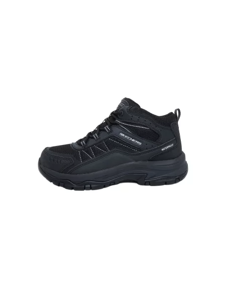 SKECHERS Ghete cu șireturi TREGO' negru