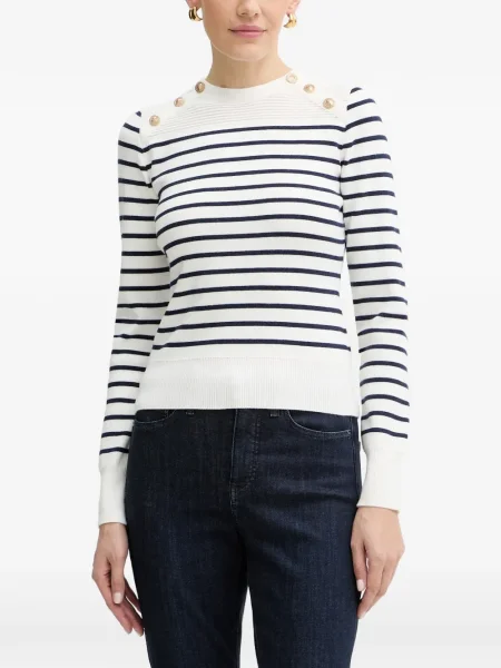 Top Guess cu dungi alb