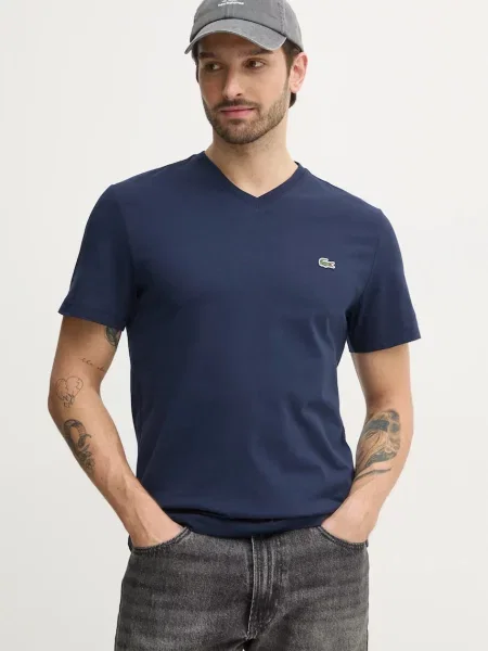 Lacoste tricou din barbati neted verde