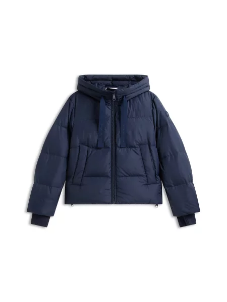TOMMY HILFIGER Zimní bunda tmavě modrá