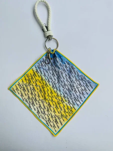 Кожаная сумка Myscarf желтая