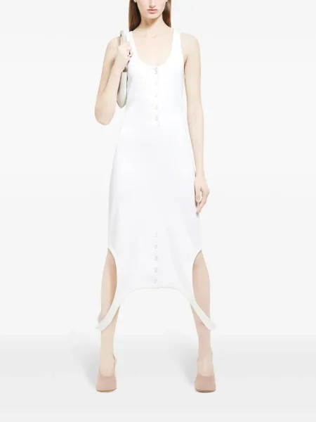Rochie Courreges de costum alb