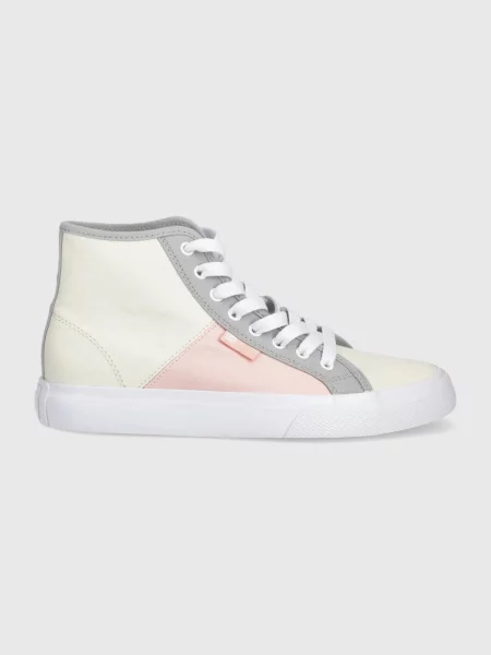 Високи кецове Dc дамско сиво