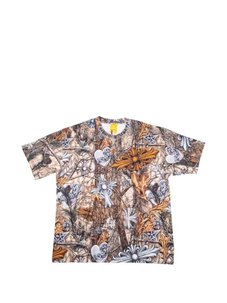 Tricou Chrome Hearts cu imagine cu motiv cu inimi