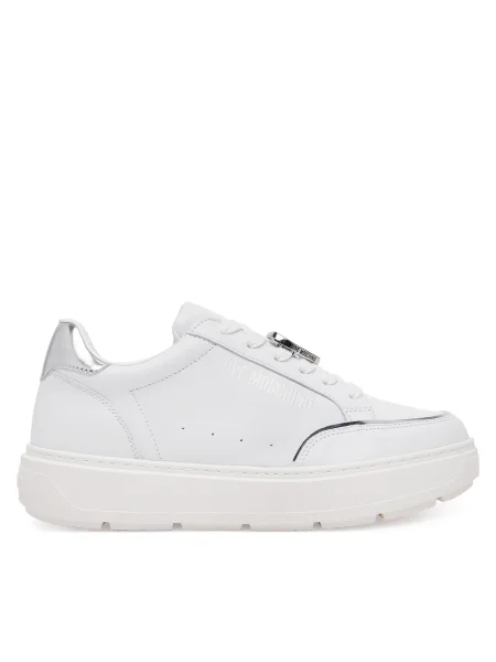 Sneakers LOVE MOSCHINO alb