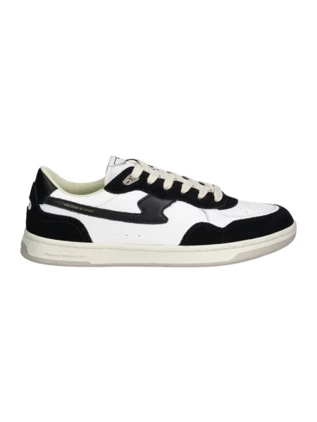 Sneakersy S.w.c Stepney Workers Club zamszowe białe