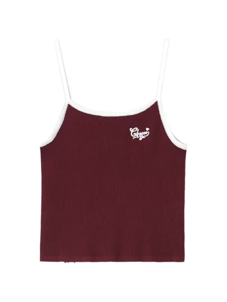 Cardigan Chocoolate tricotate roșu