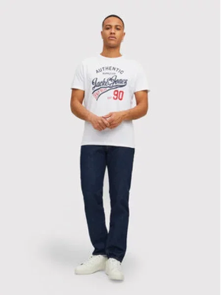 Marškinėliai Jack&jones balta