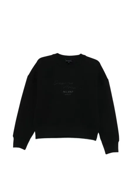 Hanorac Emporio Armani cu autograf negru
