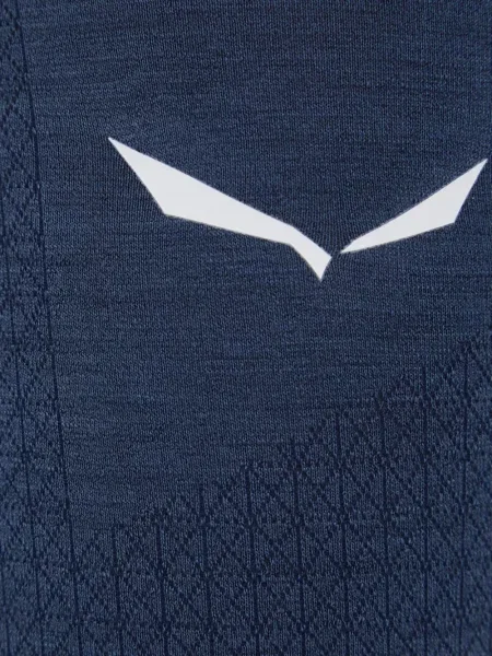 Leggings Salewa cu autograf albastru