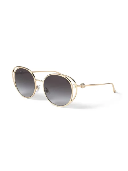 Saulės akiniai Jimmy Choo Eyewear auksinė