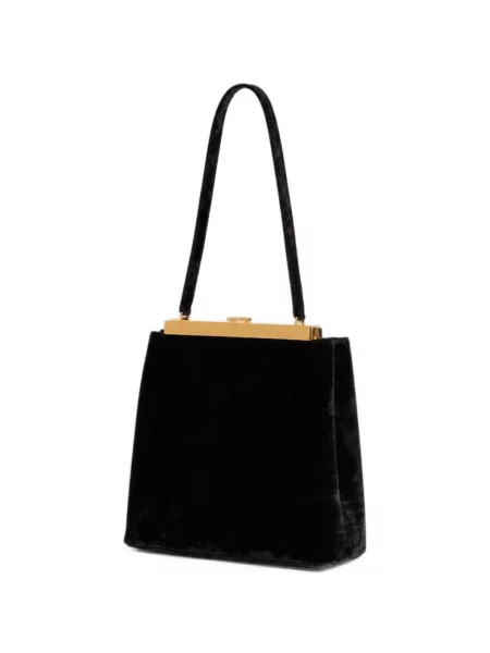 Torbica Alberta Ferretti od samta crna