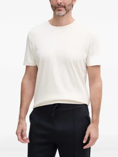 Tricou Joop! cu broderie alb