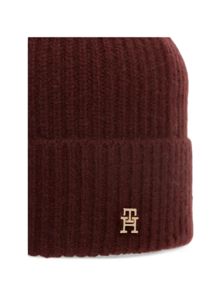 Căciulă Tommy Hilfiger tricotate roșu
