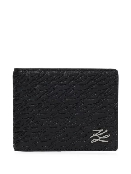 Portofel Karl Lagerfeld cu autograf negru
