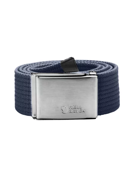 Fjällräven Canvas Belt Dark navy Mężczyźni Pasek Fjällräven Size: One size niebieski