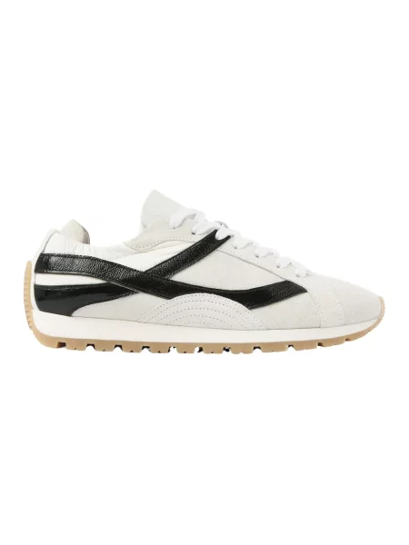 Sneakersy Via Vai skórzane beżowe