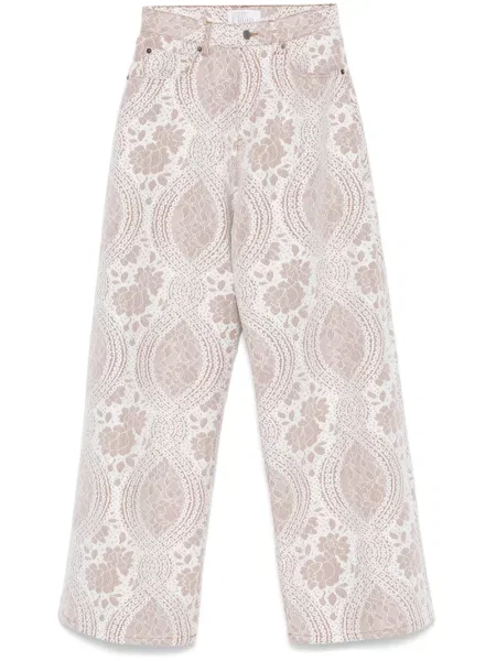 Jeansy Giuseppe Di Morabito koronkowe