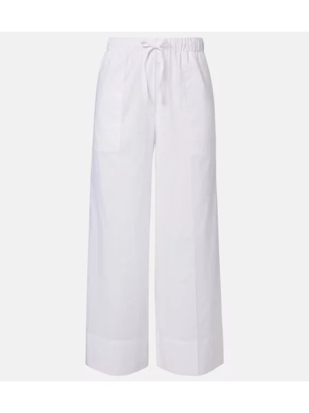 Pantaloni Toteme de in alb