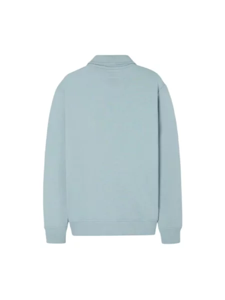 Bluza Silbon z logo niebieska