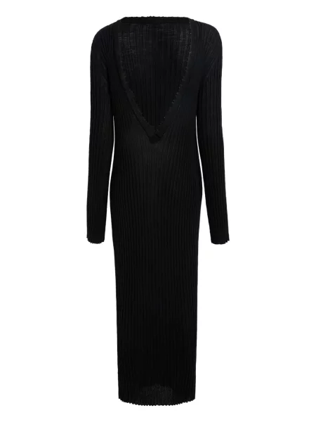 Rochie midi Khaite până la genunchi de costum negru
