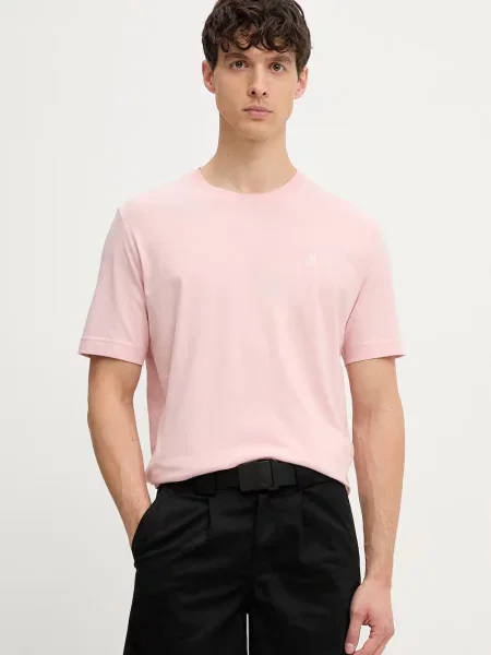 Marc O'Polo t-shirt ανδρικό ροζ