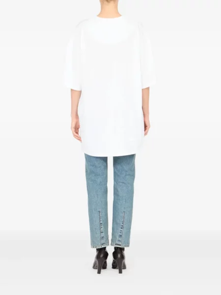 Tricou Mm6 Maison Margiela alb