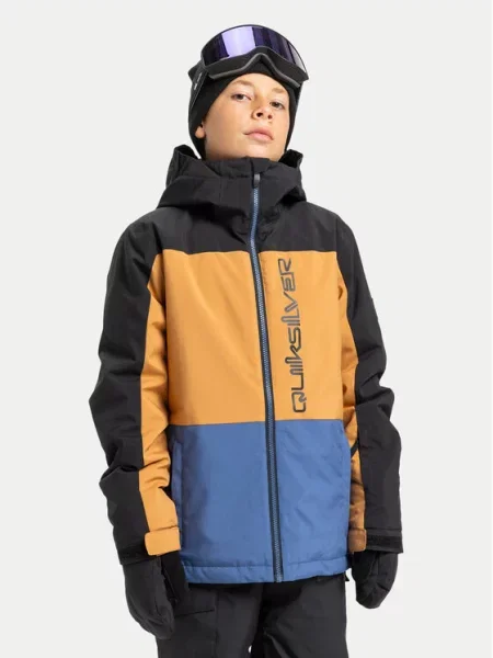 Quiksilver Snieglenčių striukė Side Hit Block Spalvota