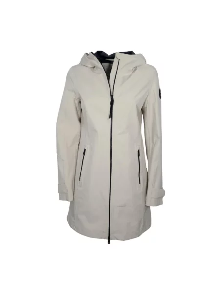 Parka Woolrich wodoszczelna szara
