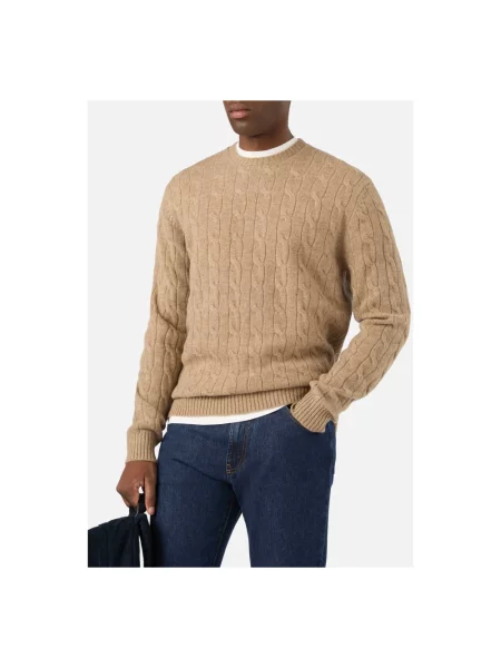 Sweter Saint Barth wełniany beżowy