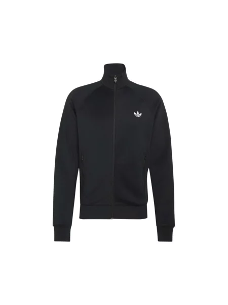ADIDAS ORIGINALS Tepláková bunda Trefoil Essentials' čierna