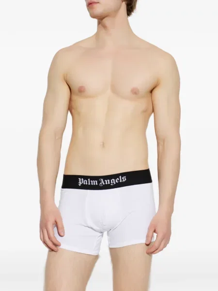 Boxeri Palm Angels cu autograf alb