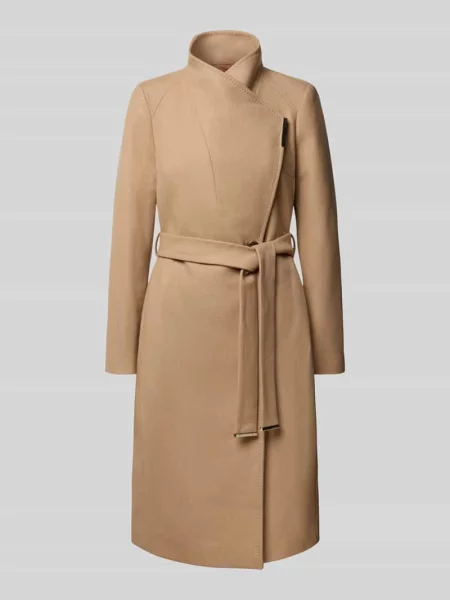Płaszcz z wiązanym paskiem model ROSE' Ted Baker różowy