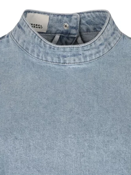 Sukienka Isabel Marant garniturowa niebieska