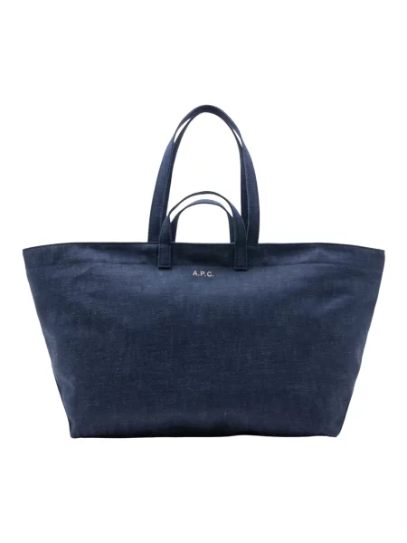 Torebka A.p.c. niebieska