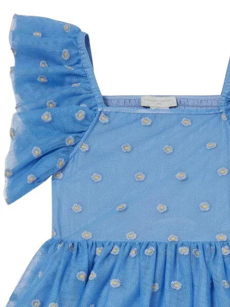 Dětské šaty Stella Mccartney modré