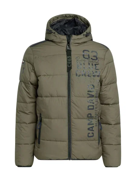 CAMP DAVID Geacă de primăvară-toamnă bleumarin / oliv