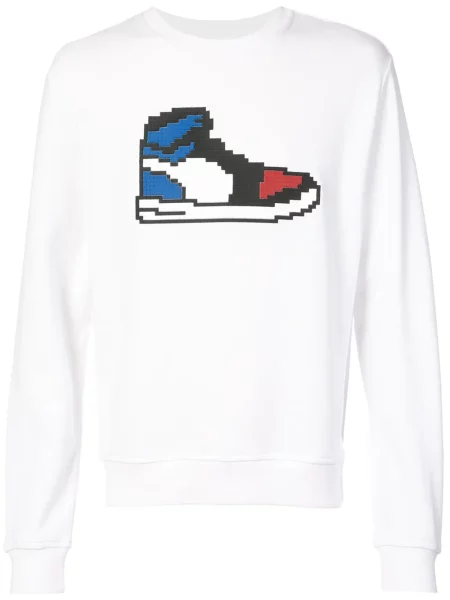 Sneakerși Mostly Heard Rarely Seen 8-bit alb