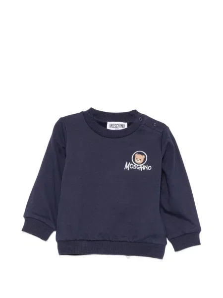 Bluza dziecięca Moschino niebieska