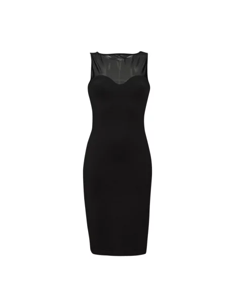 Obleka maxi obleka Guess črna